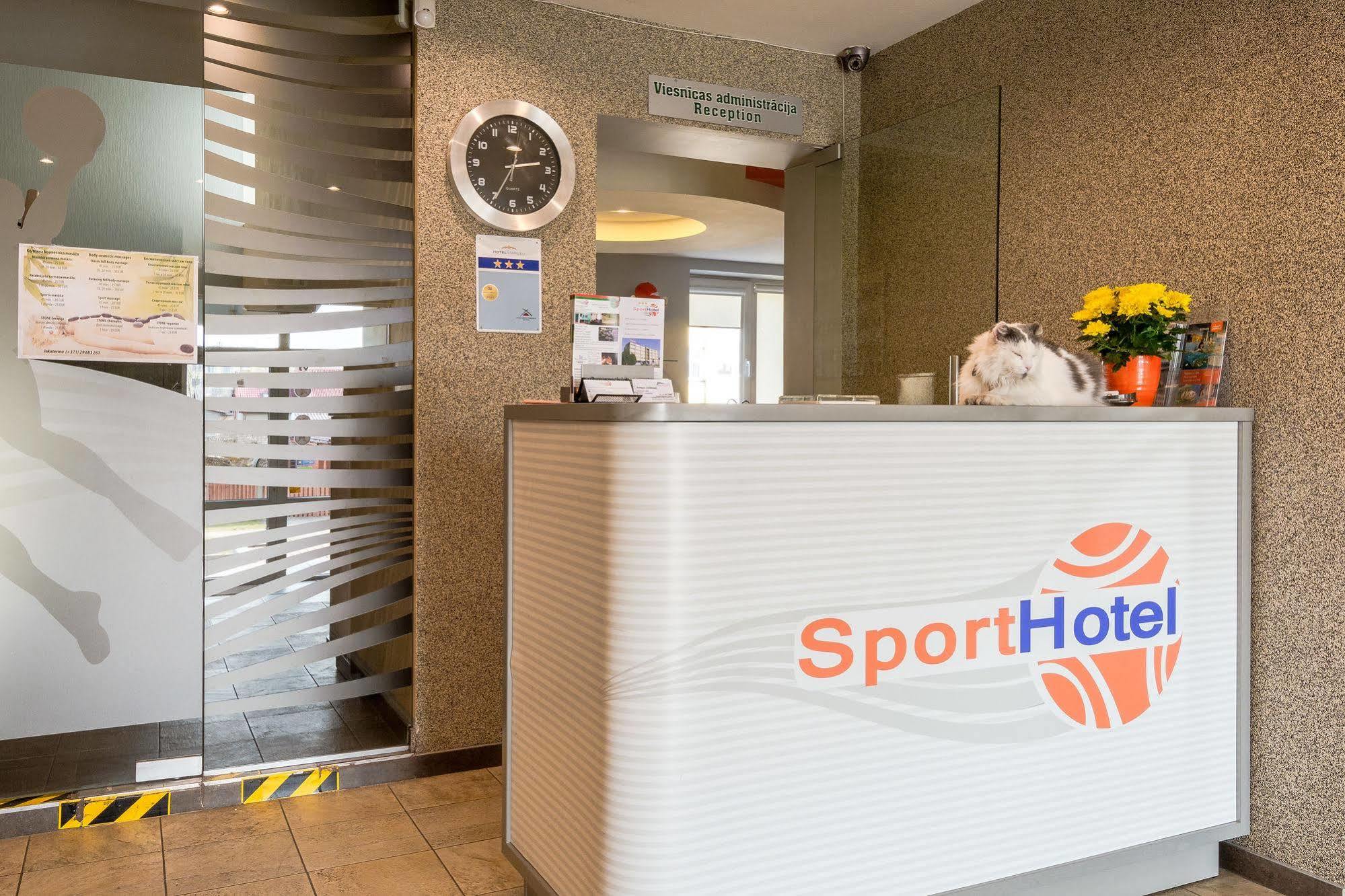 Sporthotel リエパーヤ エクステリア 写真